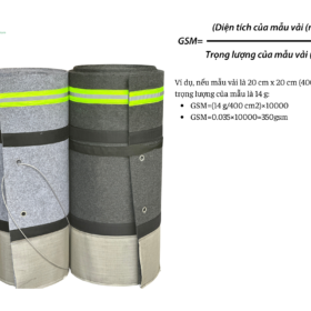 cách tính định lượng vải